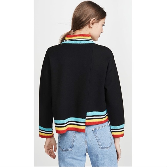 Alice & Olivia Aleta Asymmetrical Pullover —NWT - Picture 5 of 15